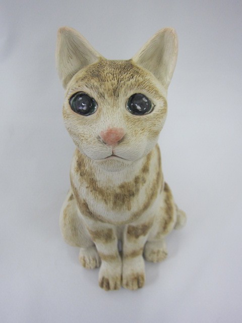 陶器　猫